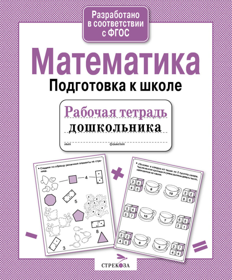 Рабочая тетрадь дошкольника Математика. Подготовка к школе