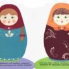 Матрешки 2+. Мои первые наклейки многоразовые