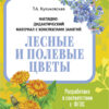 Лесные и полевые цветы. Наглядно-дидактические материалы с конспектами занятий (папки). Новый формат