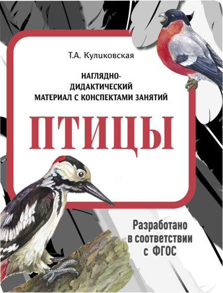 Птицы. Наглядно-дидактические материалы с конспектами занятий (папки). Новый формат