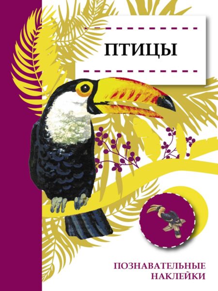 Птицы. Познавательные наклейки