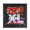 Молочный шоколад CHOCBAR XL DE LUXE с клубникой "40%",  300г