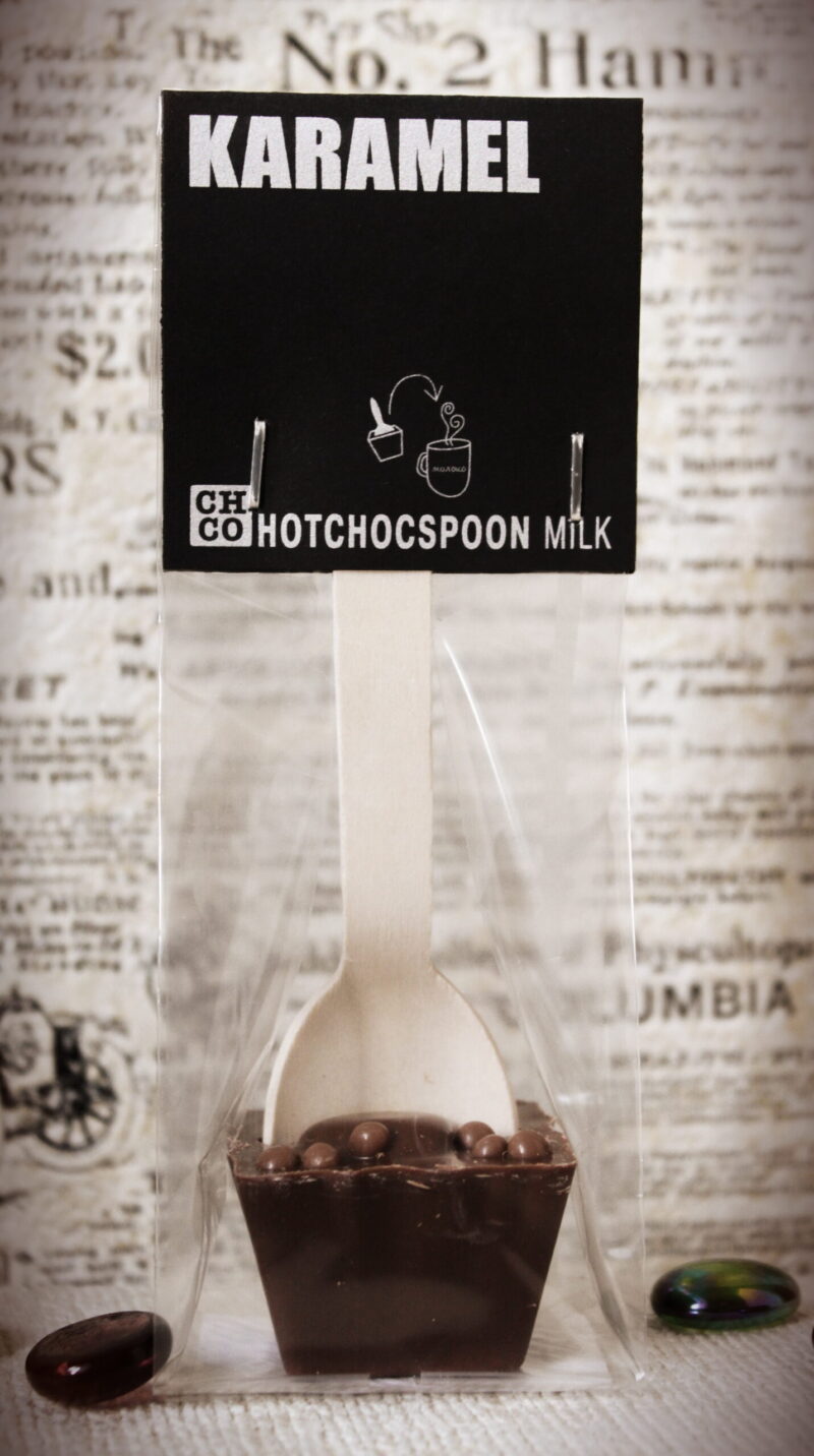 Молочный шоколад на ложке CHCO HOTCHOCSPOON MILK "Карамель", 50г