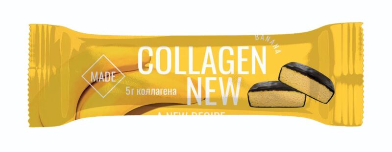 Батончик протеиновый MADE COLLAGEN.Банан