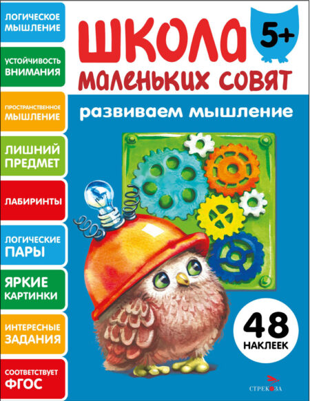 Развиваем мышление. Школа маленьких совят 5+
